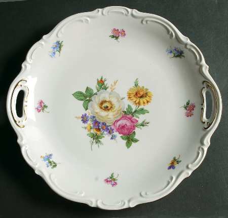 Mariechen Handled Cake Plate