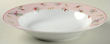 Petite Fleur Rim Soup Bowl by Laura Ashley