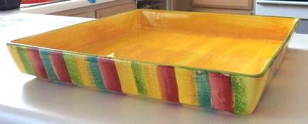 Stripes Tray for 6-Piece Relish