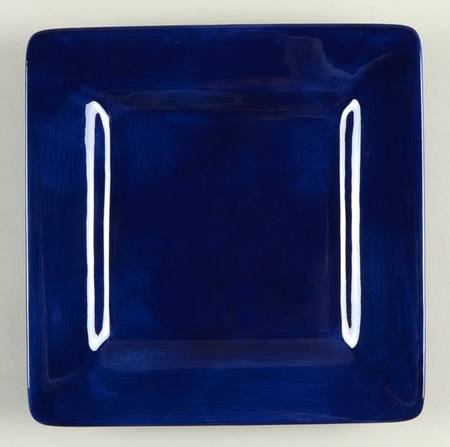 Ciao II Cobalt Square Salad Plate by Artimino