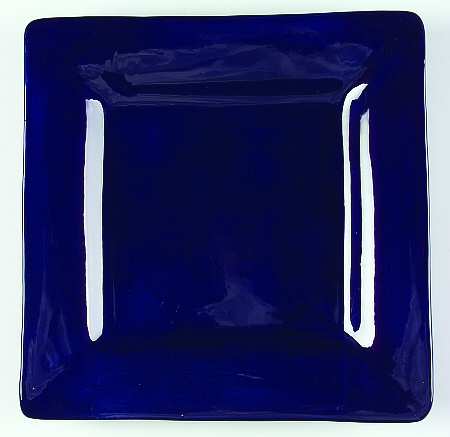 Ciao II Cobalt Square Dinner Plate
