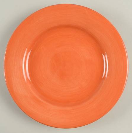 Ciao II Orange Salad Plate by Artimino