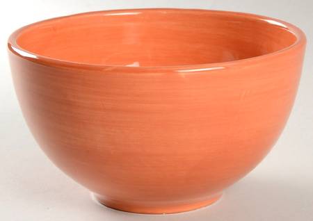 Ciao II Orange Coupe Cereal Bowl