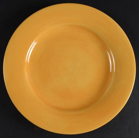 Ciao II Yellow Salad Plate