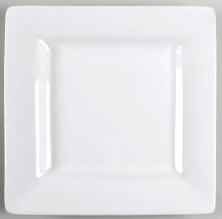 Ciao II White Square Dinner Plate by Artimino
