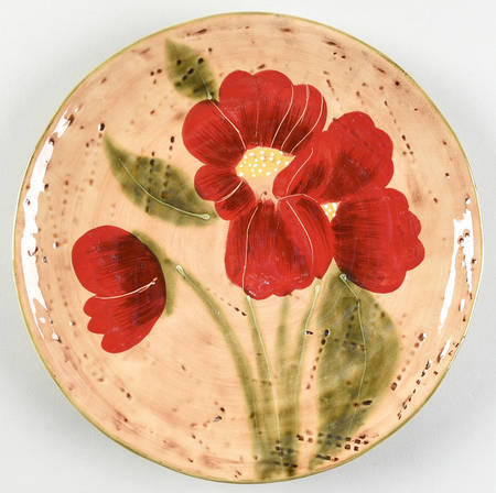 Fleur Rustique Salad Plate by Ambiance