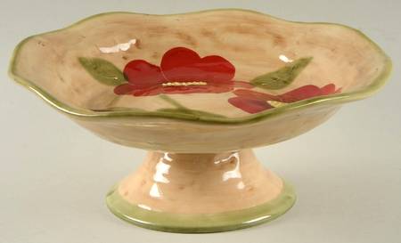 Fleur Rustique Round Compote (Height X Width)