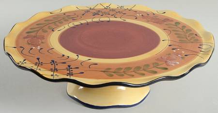 Romance 12" Diameter Pedestal Cake Stand