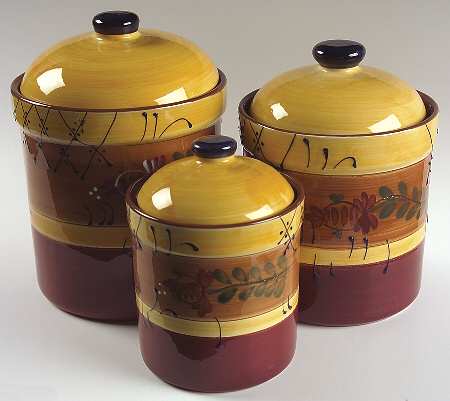 Romance (3 Piece) Canister Set (Box Set)
