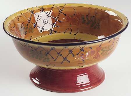Romance 11" Large Salad Serving Bowl