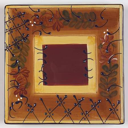 Romance Square Salad Plate