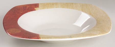 Chinoiserie Rim Soup Bowl