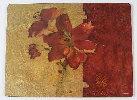 Chinoiserie Corkboard Placemat