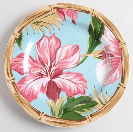 Hibiscus Salad Plate