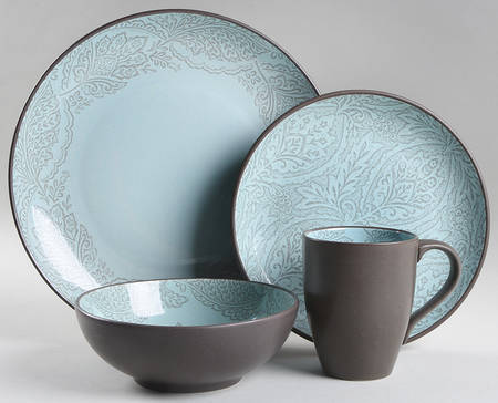 Chandi Blue 4 Piece Place Setting