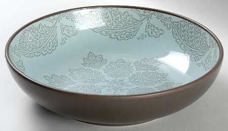 Chandi Blue 9" Round Vegetable Bowl