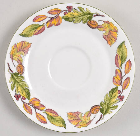 Pilgrims Harvest Saucer for Footed Cup