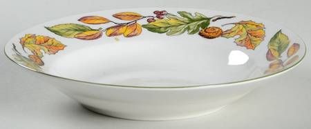 Pilgrims Harvest Coupe Soup Bowl