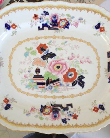 B9618 14" Oval Serving Platter