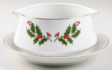 ATT1 Gravy Boat with Attached Underplate
