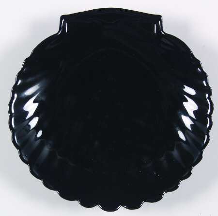 Coquillage Black Bread & Butter Plate