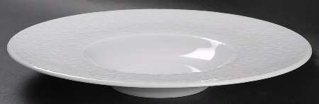 Aqua Large Rim Soup Bowl