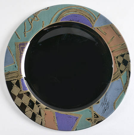 Santos 12" Chop Plate (Round Platter)