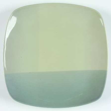 Color Blocks Blue Green 13" Square Serving Platter