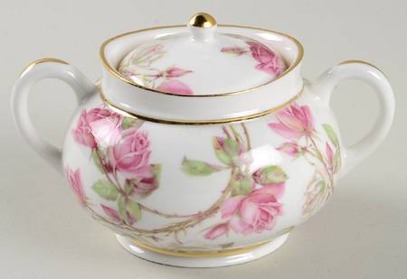 Elizabeth Rose (Smooth) Mini Sugar Bowl & Lid