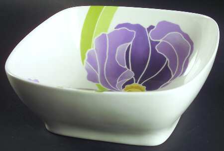 Spring Kiss 8" Square Vegetable Bowl