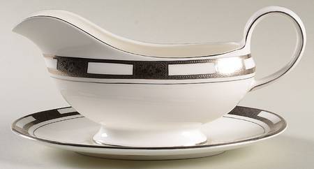 Empress White (Platinum Encrusted) by John  Aynsley &amp; Sons