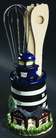 Lighthouse Utensil Set (Holder & Utensils)