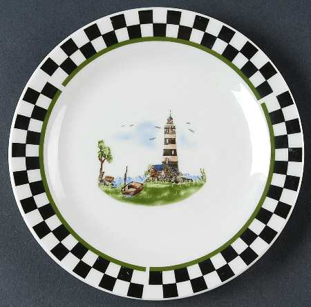 Lighthouse Bread & Butter Plate