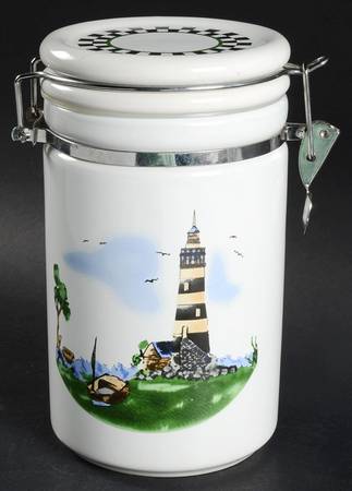 Lighthouse Extra Large Canister & Lid