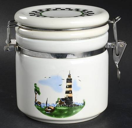 Lighthouse Small Canister & Lid