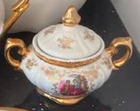 3986 Sugar Bowl & Lid