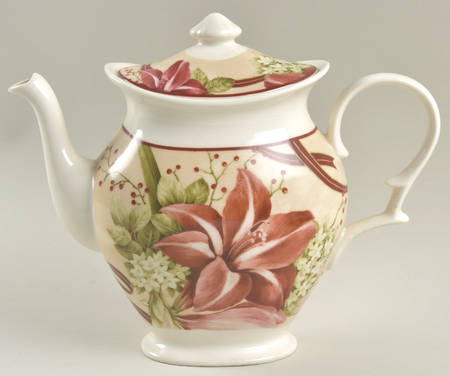 Yuletide Celebration Teapot & Lid