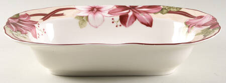Yuletide Celebration 11" Oval Vegetable Bowl