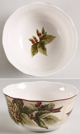 Yuletide Celebration Coupe Cereal Bowl