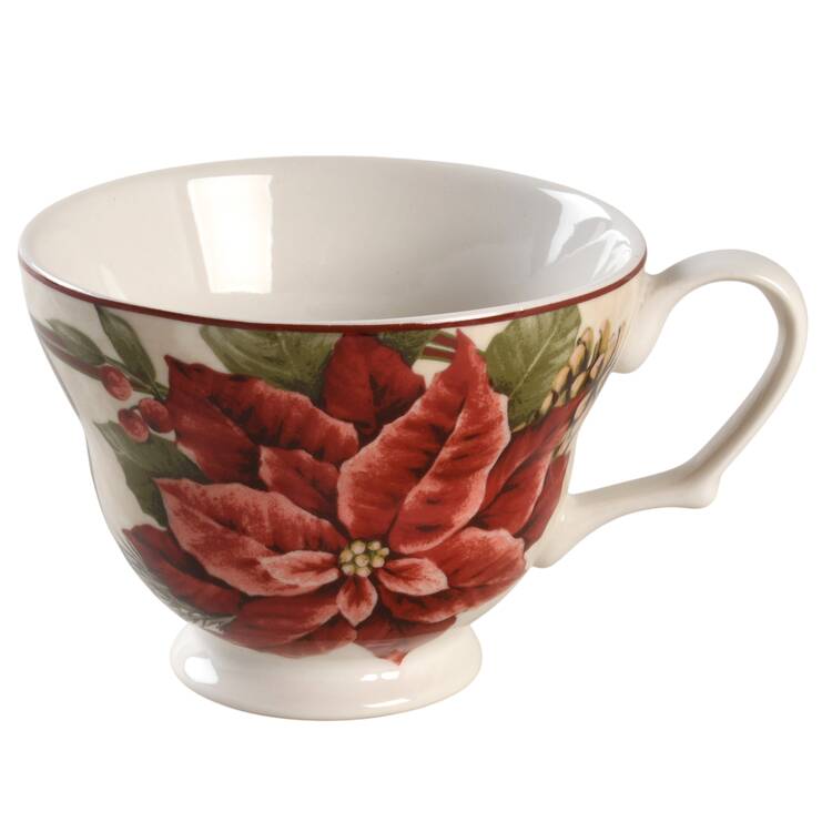 Yuletide Celebration Footed Cup