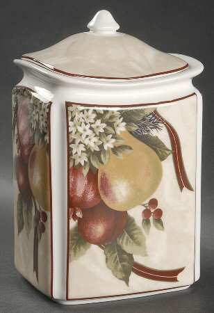 Yuletide Celebration Medium Canister & Lid