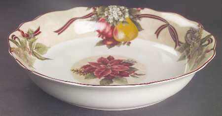Yuletide Celebration 12" Pasta Serving Bowl