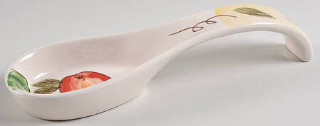 Orchard Harmony Spoon Rest/Holder (Holds 1 Spoon)