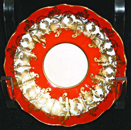 1215 Orange Saucer