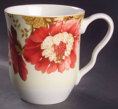 Summer Botanical Lutece Fleur Rouge Mug