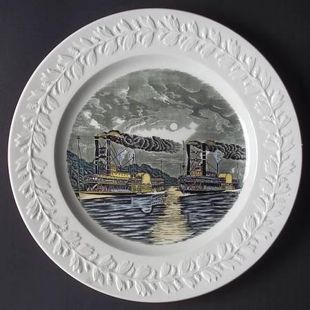 Currier &amp; Ives (Raised Border, White Body) by Adams China