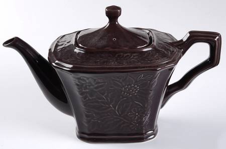 Avignon Eggplant Teapot & Lid