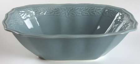 Avignon Turquoise 11" Rectangular Vegetable Bowl