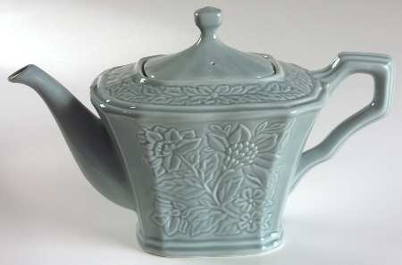 Avignon Turquoise Teapot & Lid