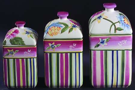 Ashley (3 Piece) Canister Set (Box Set)